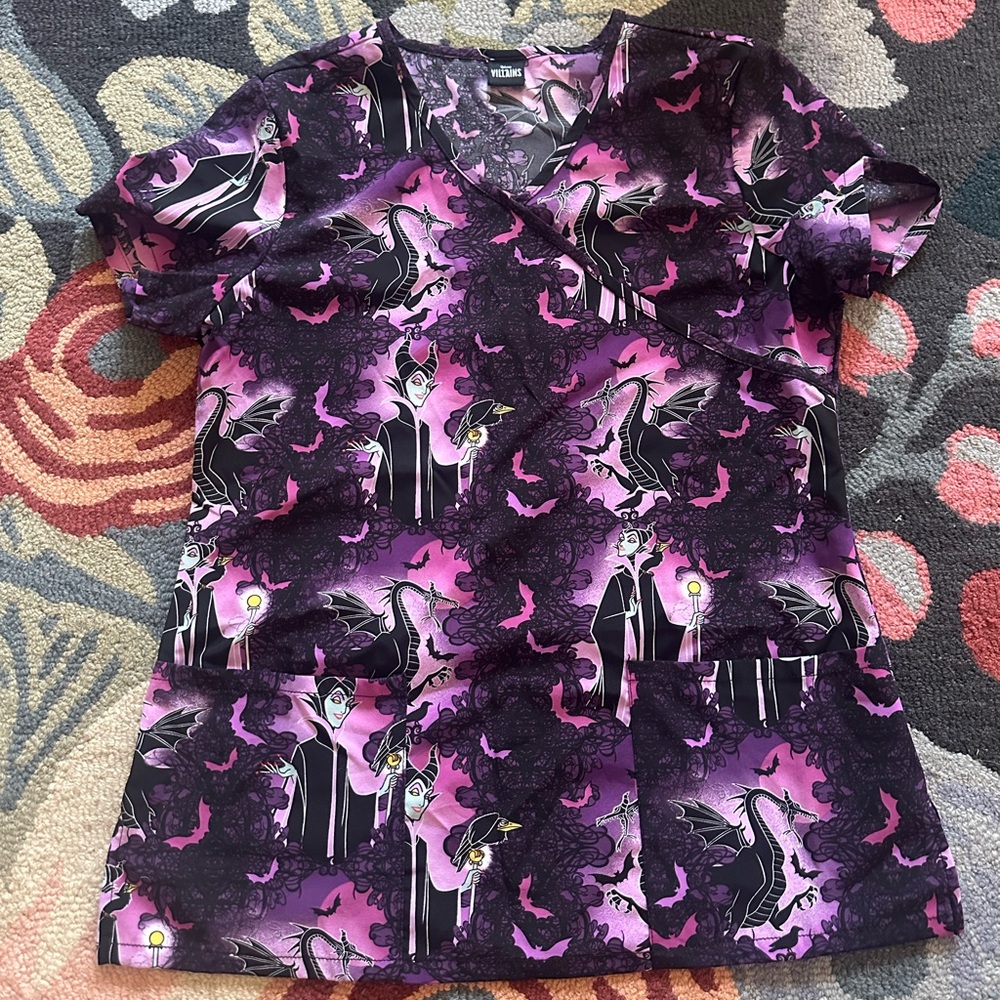 Disney Villain Scrub top